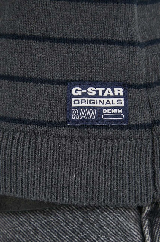 Svetr z vlněné směsi G-Star D24491.D563 šedá