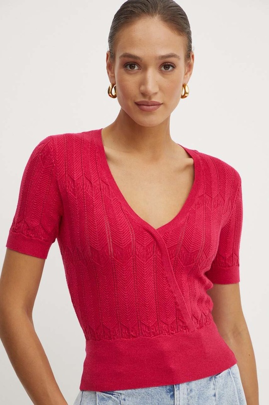 Morgan pulover MCOLOR roz MCOLOR.FRESIA