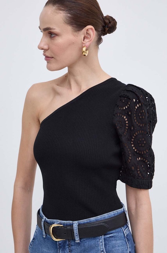 Halenka Morgan MABELA slim černá MABELA.NOIR