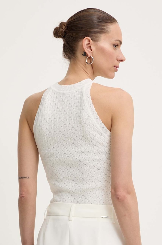 Abbigliamento Morgan top MARIO MARIO.OFF.WHITE bianco