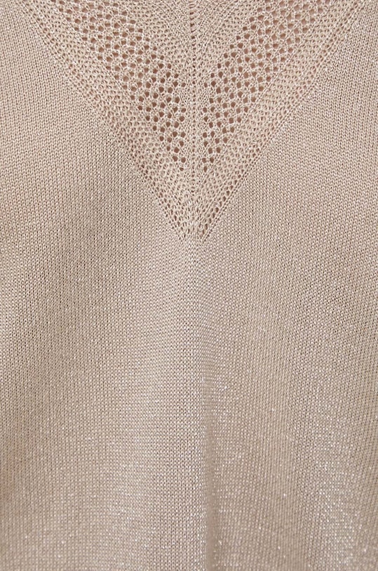 Morgan sweter MCHRIS MCHRIS.LIN beżowy