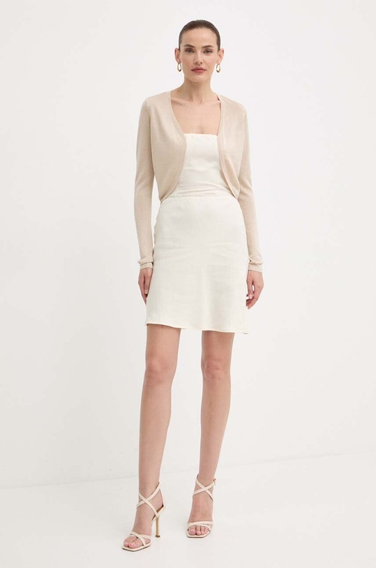 Morgan kardigan MJIJI MJIJI.LIGHT.GOLD złoty SS24