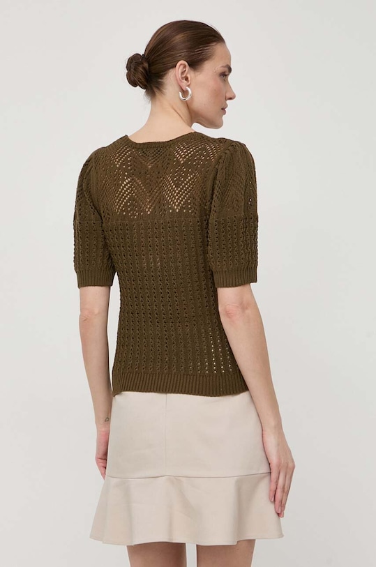 Îmbrăcăminte Morgan pulover de bumbac MJUNGLE.JUNGLE verde