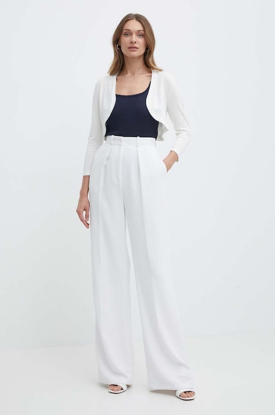 Morgan kardigan MTIRA.N MTIRA.N.OFF.WHITE beżowy SS24