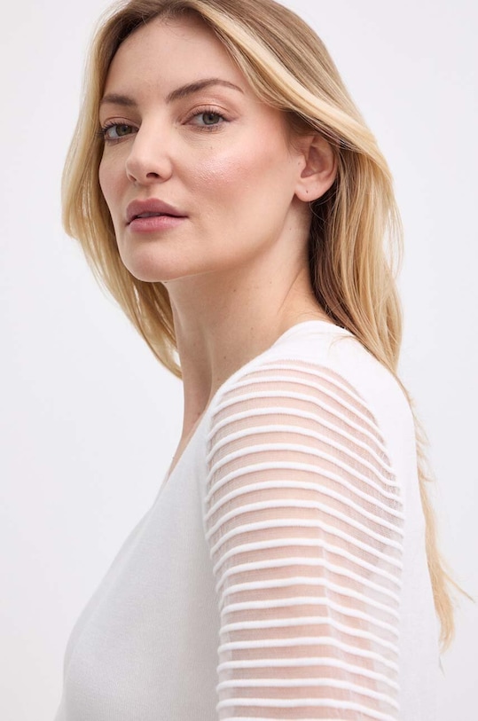 Morgan sweter MVOLA biały MVOLA.OFF.WHITE