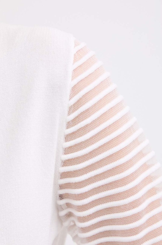 Morgan sweter MVOLA MVOLA.OFF.WHITE biały