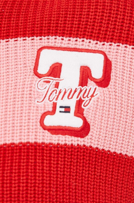 Tommy Jeans cardigan DW0DW17760 rosu