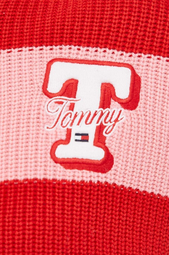 Tommy Jeans cardigan DW0DW17760 rosu