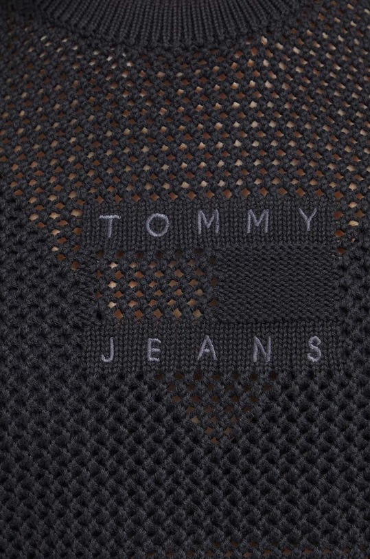 Tommy Jeans kamizelka bawełniana DW0DW18336 czarny