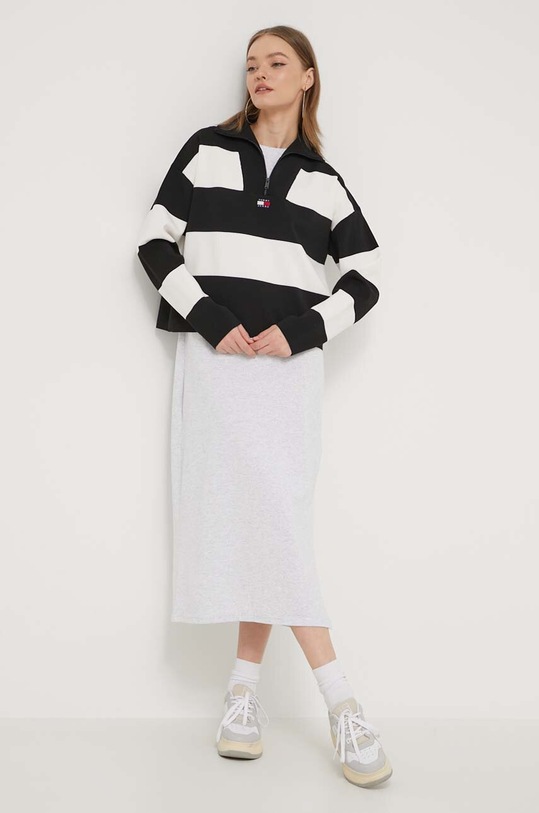 Tommy Jeans pulover DW0DW17759 negru SS24