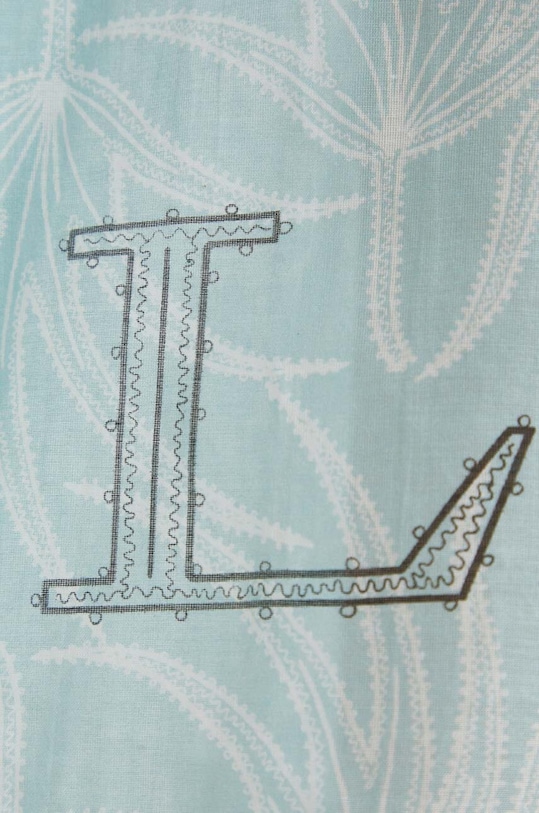 Παρεό παραλίας με πρόσμιξη μεταξιού Lanvin μπλε 6LKAFT.SR678