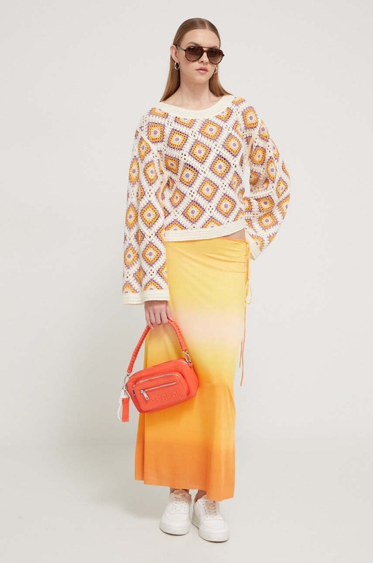 Desigual pulóver 24SWJF25 bézs SS24