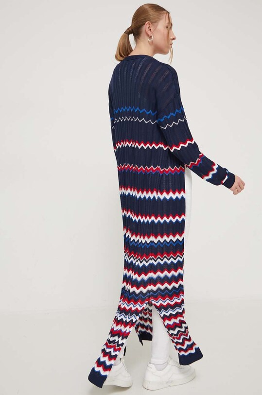 Îmbrăcăminte Desigual cardigan 24SWJF39 bleumarin