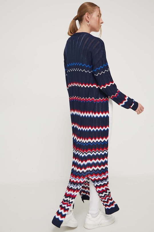 Odzież Desigual kardigan CLOË 24SWJF39 granatowy