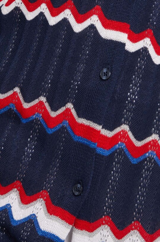 Desigual cardigan 24SWJF39 bleumarin