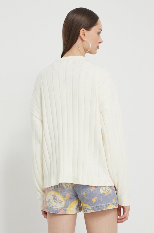 Одяг Бавовняний светр Guess Originals W4GR06Z2YL1 бежевий