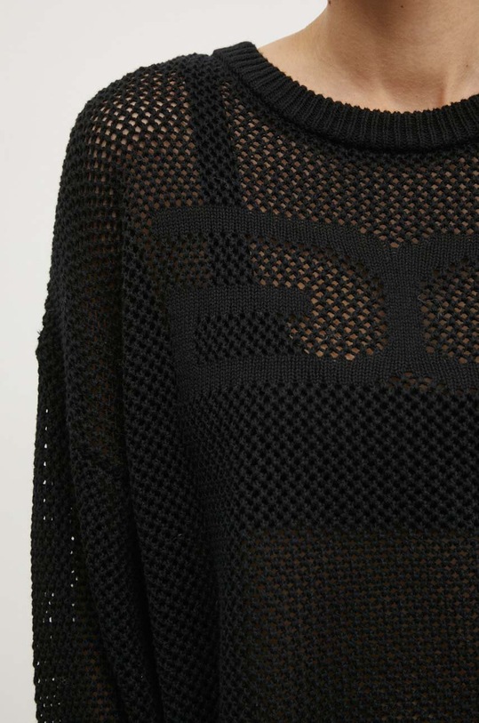 Gestuz sweter bawełniany 10909071 czarny