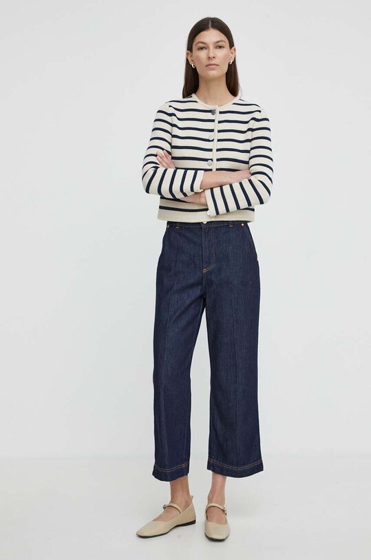 Theory cardigan din bumbac O0214703 multicolor SS24