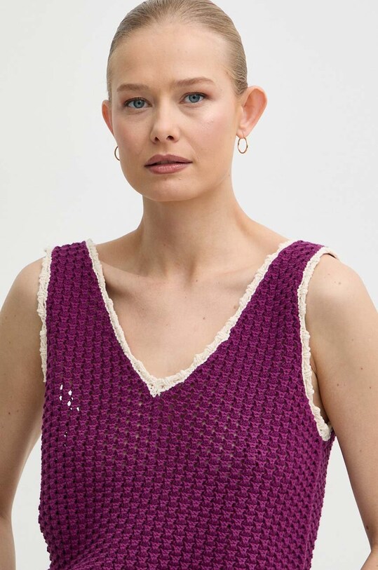 Weekend Max Mara vestă violet 2415361013600