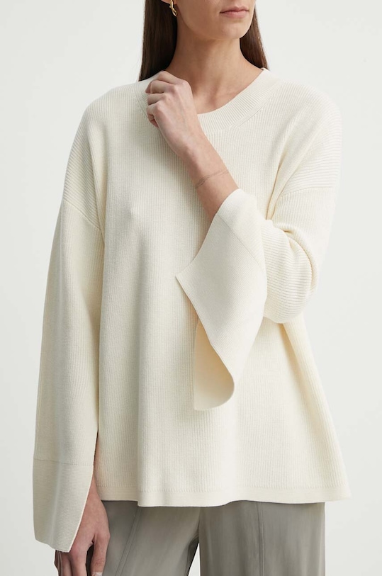 Вовняний светр AERON PRIAM бежевий RSPU246486