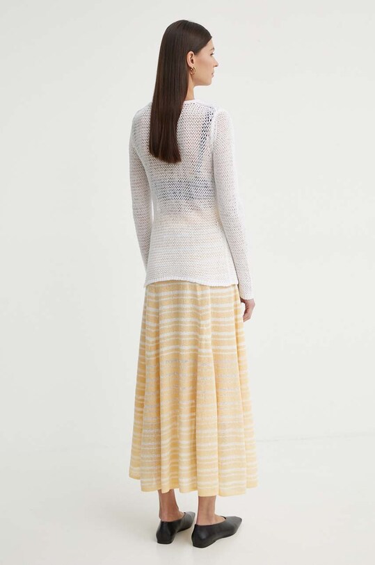 Îmbrăcăminte AERON cardigan din bumbac CRAVE SSPU239503 alb