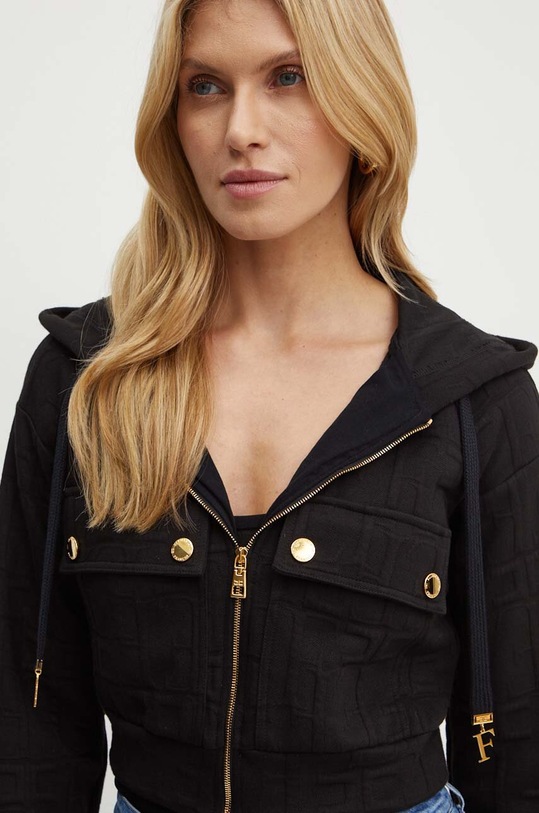 Elisabetta Franchi bluza czarny MD00541E2.NORBLIN