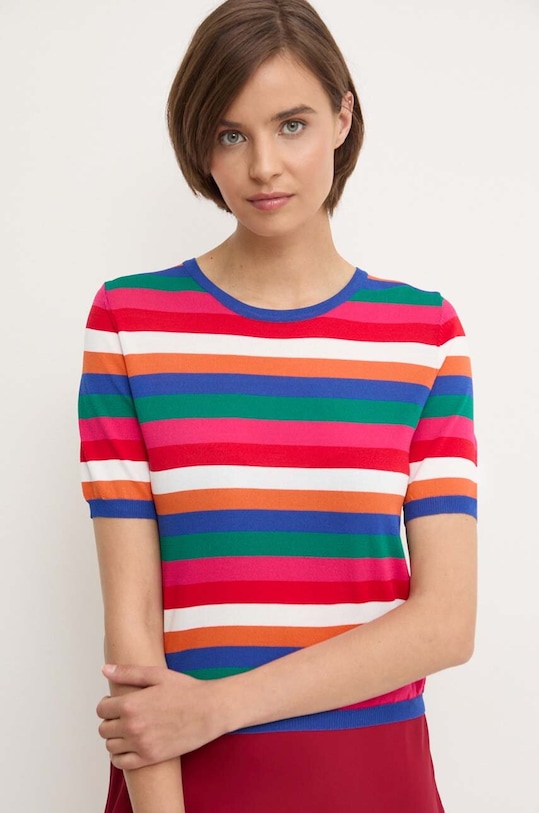 Μπλουζάκι Sandro Ferrone εμπριμέ πολύχρωμο SFS138XBD97866