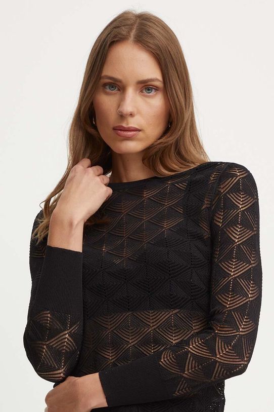 Sandro Ferrone sweter czarny SFS138XBDBLAKE