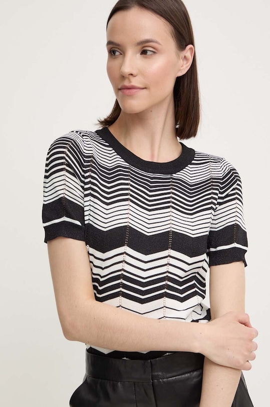 Sandro Ferrone sweter pozostałe czarny SFS138XBDBRIGITTE