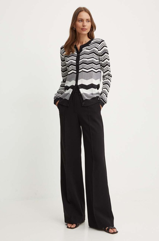 Sandro Ferrone kardigan SFS138XBDBRUCE czarny SS24