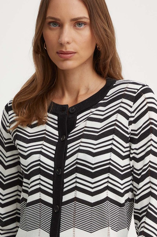 Sandro Ferrone kardigan czarny SFS138XBDBRUCE