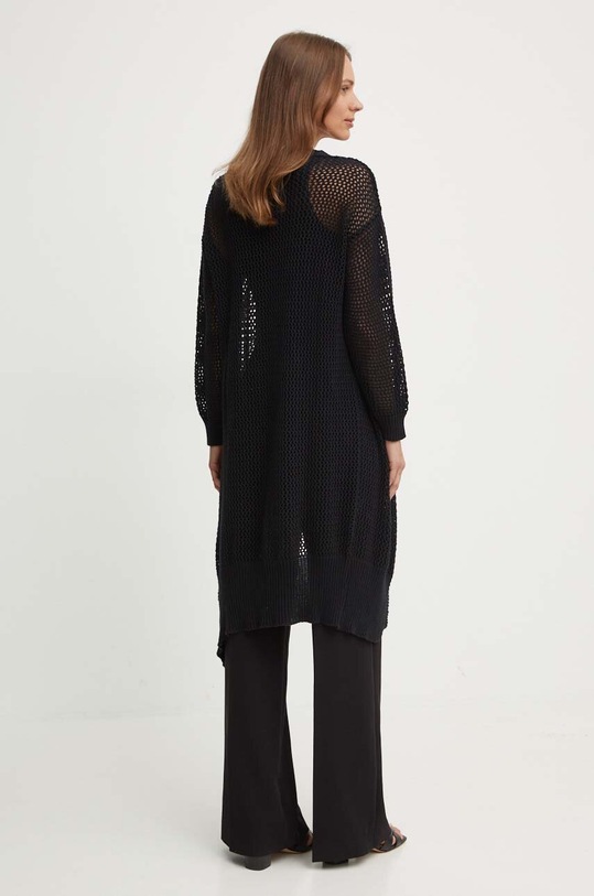 Odzież Sandro Ferrone kardigan bawełniany SFS65XBDARCA czarny