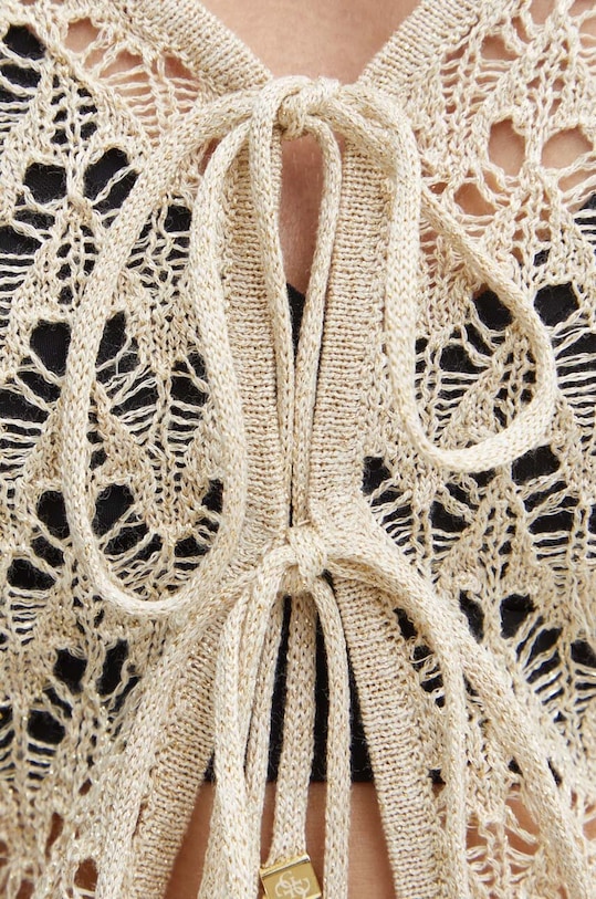 Guess kardigan W4GR13.Z3E22 beżowy