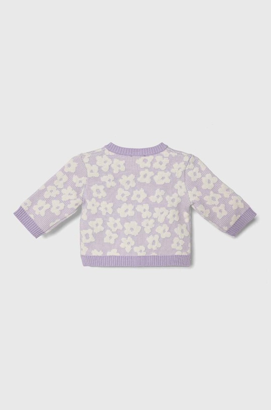 Παιδικό κάρδιγκαν United Colors of Benetton 1136B500P.W.Seasonal μωβ SS24