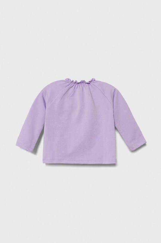 Кофта для младенцев United Colors of Benetton 3MDUA104F.W.Seasonal фиолетовой SS24