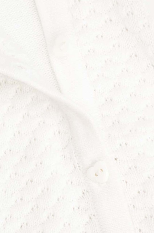 Kojenecký kardigan Coccodrillo bílá WC4172202EBG