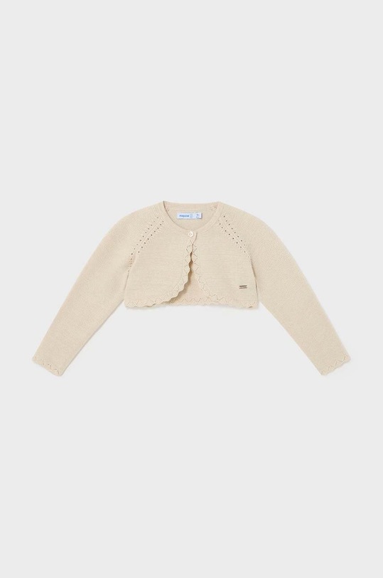 Kojenecký kardigan Mayoral 306.4B.Baby.PPYH béžová SS24