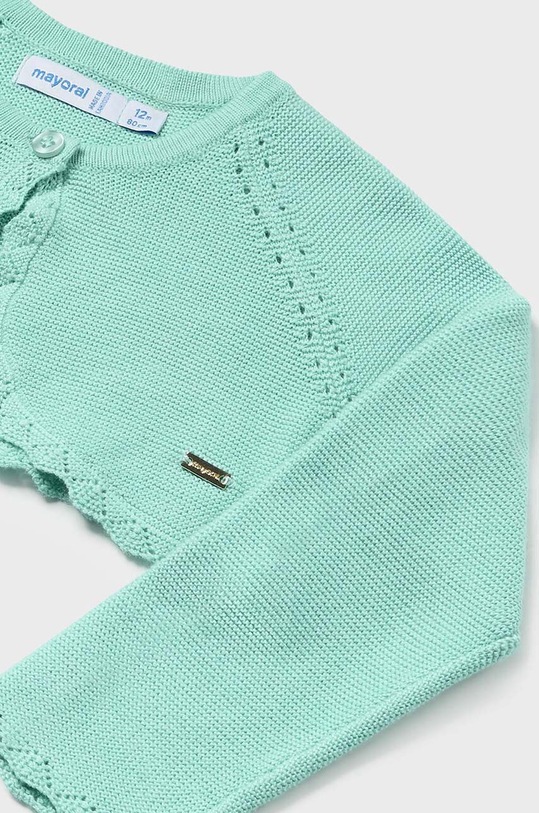 Κοριτσίστικα Παιδικό κάρδιγκαν Mayoral 306.4B.Baby.PPYH τιρκουάζ