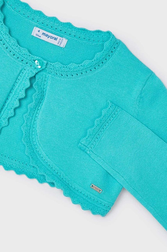 Дівчинка Дитячий кардиган Mayoral 320.6A.Mini.PPYH бірюзовий