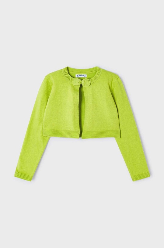 Mayoral cardigan copii 321.6B.Mini.PPYH verde SS24