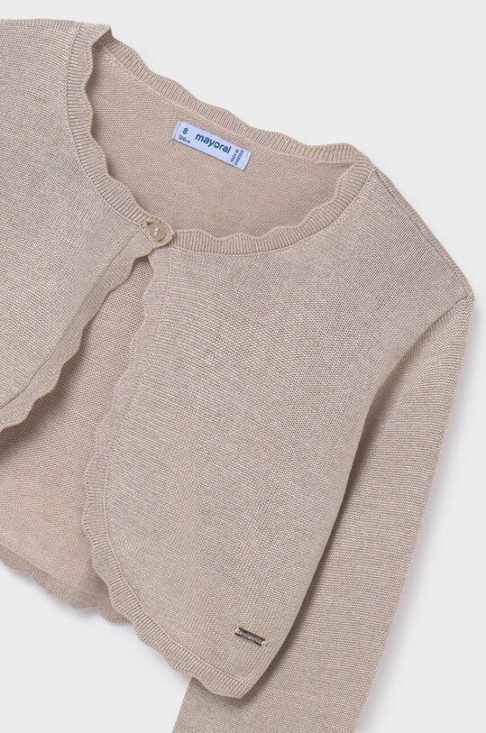 Fete Mayoral cardigan copii 332.8A.Junior.PPYH bej