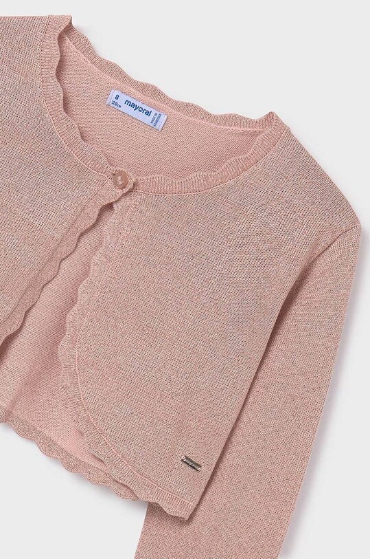 Девочка Детский кардиган Mayoral 332.8A.Junior.PPYH розовый