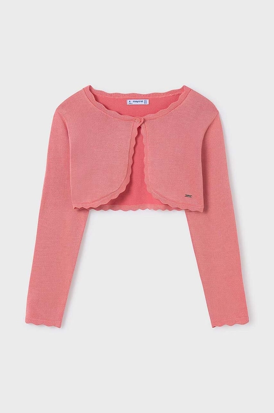Дитячий кардиган Mayoral 332.8A.Junior.PPYH рожевий SS24