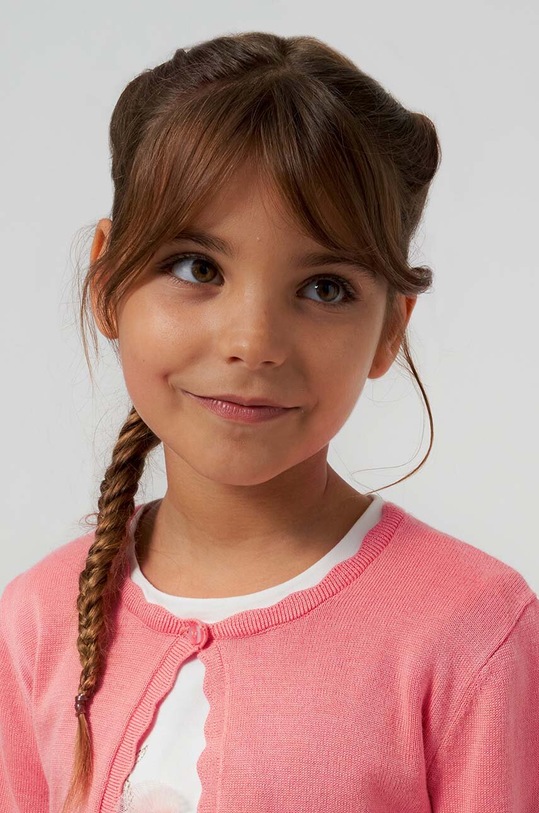 Дитячий кардиган Mayoral 332.8A.Junior.PPYH рожевий