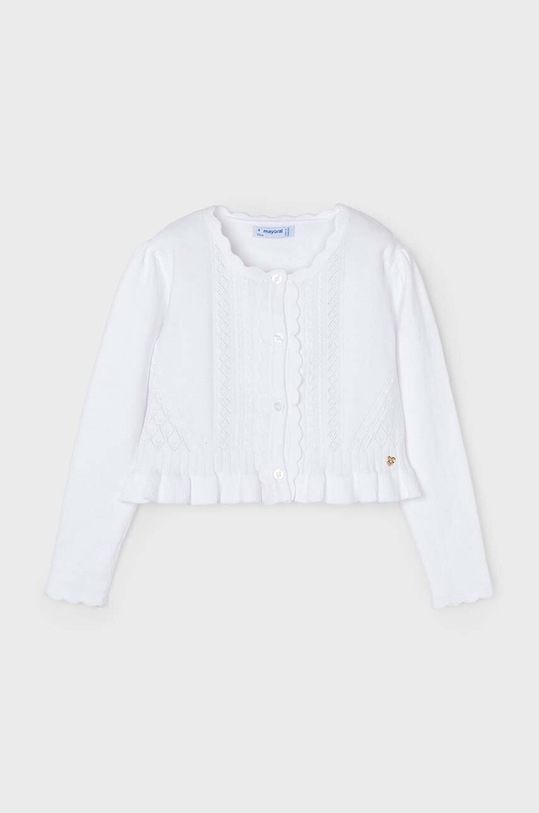 Mayoral kardigan dziecięcy pozostałe biały 3354.6C.Mini.PPYH
