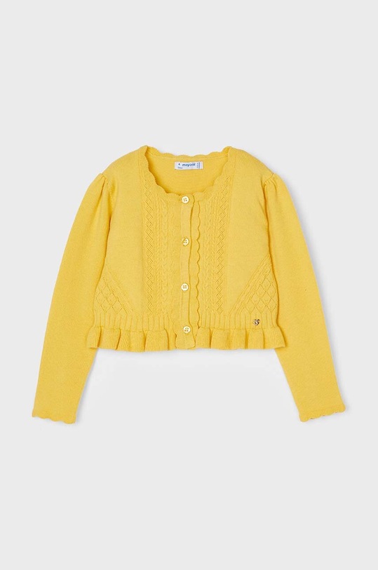 Dětský svetr Mayoral tenká žlutá 3354.6C.Mini.PPYH
