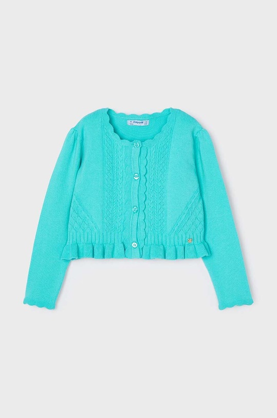 Mayoral cardigan copii uni turcoaz 3354.6C.Mini.PPYH