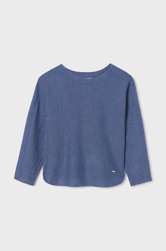 Детский свитер Mayoral 6337.8D.Junior.PPYH тёмно-синий SS24