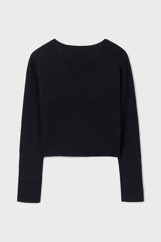 Παιδικό κάρδιγκαν Mayoral 6338.8B.Junior.PPYH μαύρο SS24