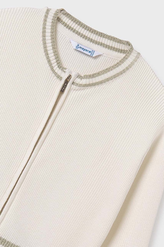 Dziewczynka Mayoral kardigan dziecięcy 6339.8E.Junior.PPYH beżowy